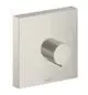 AXOR-HG-AXOR-ShowerSolutions-Absperrventil-120-120-Unterputz-eckig-Edelstahl-Optic-10972800 gallery number 1